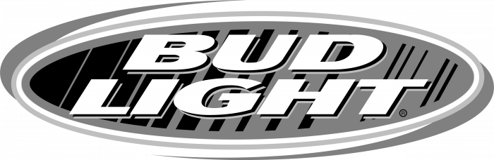 Bud Light logo grey