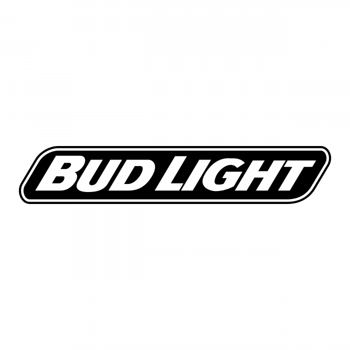 Bud Light logo white