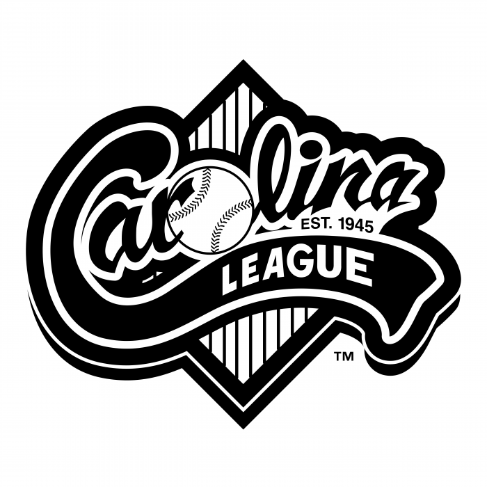 Carolina League logo balck