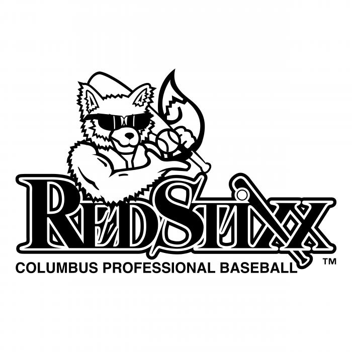 Columbus Redstixx logo black