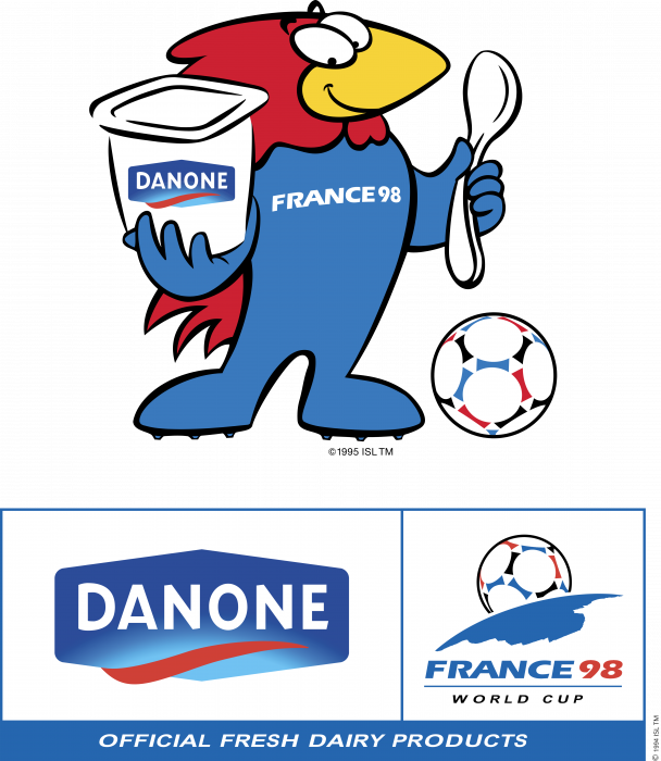 Danone logo worldcup