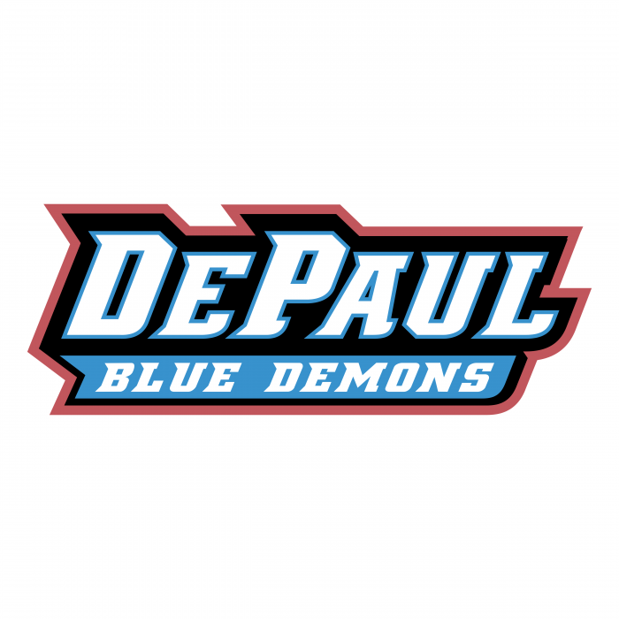 DePaul Blue Demons logo words