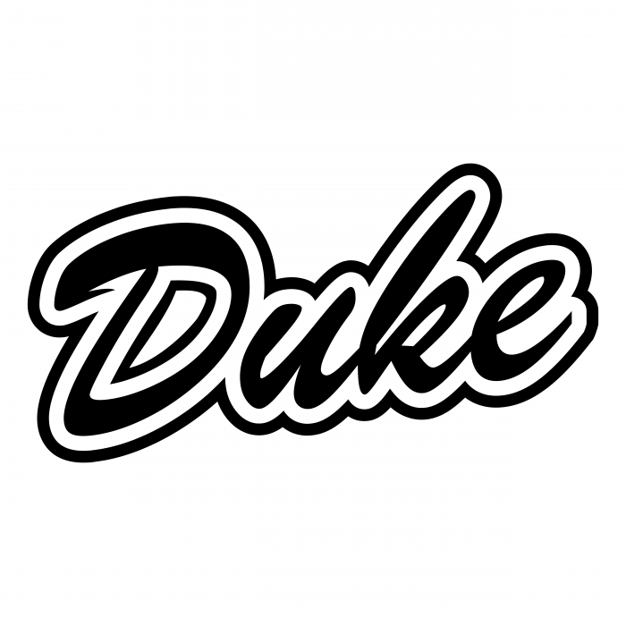 Duke Blue Devils logo black