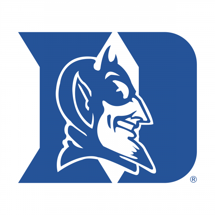 Duke Blue Devils logo blue