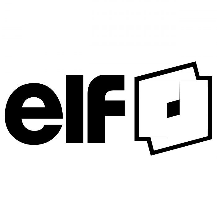 ELF logo black