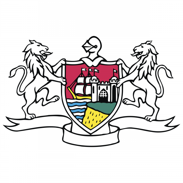 Gloucestershire logo white