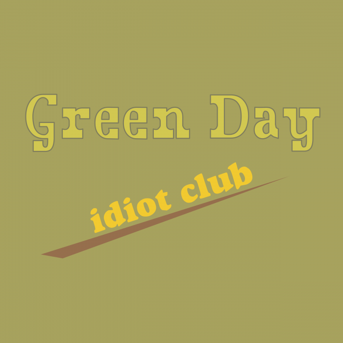 Green Day logo cube