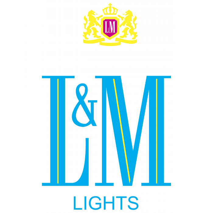 L&M logo lights