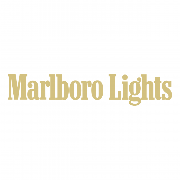Marlboro Lights logo yellow