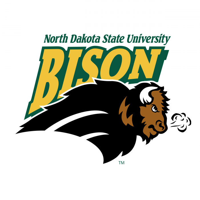NDSU Bison logo brand