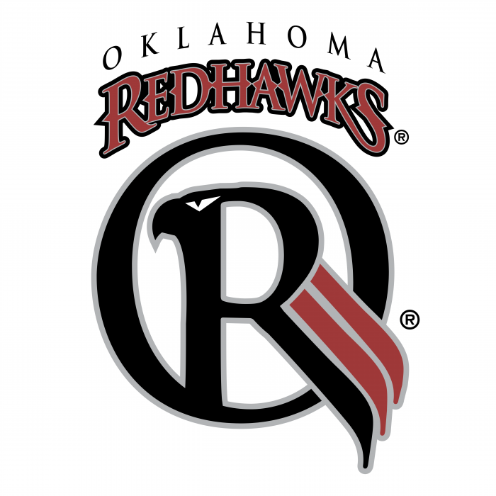 Oklahoma Redhawks logo colored
