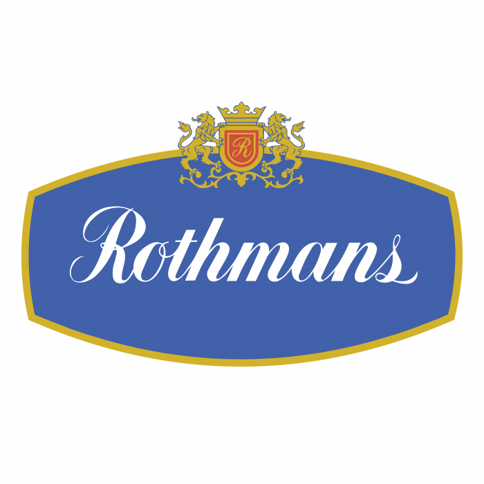 Rothmans logo blue