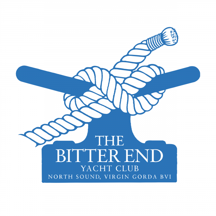 The Bitter End Yacht Club logo blue