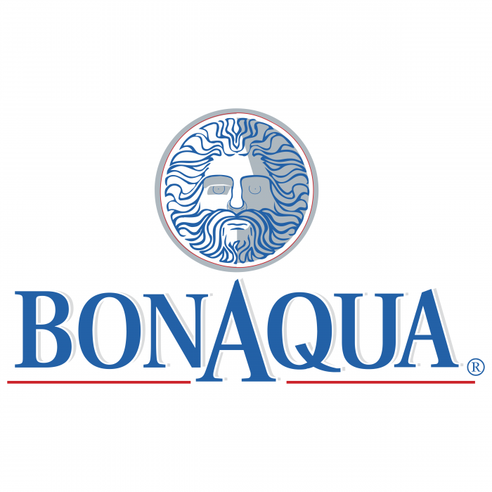 BonAqua logo blue