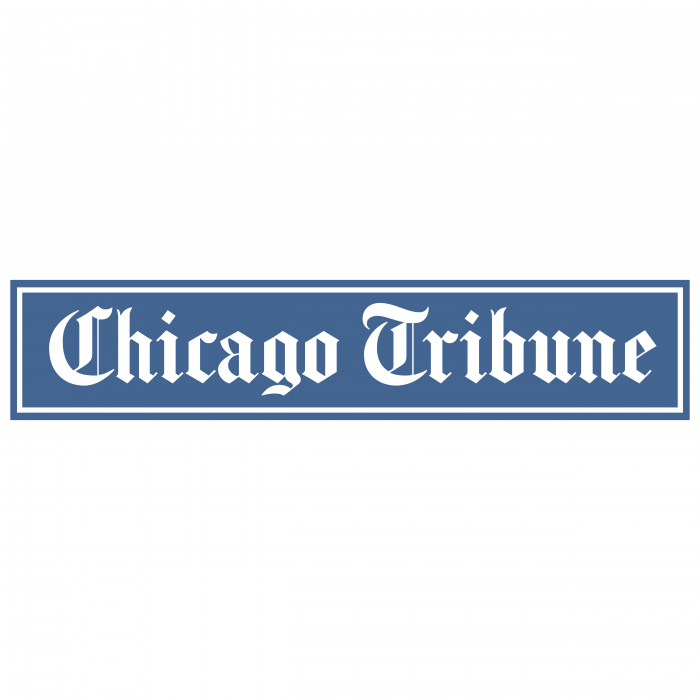 Chicago Tribune logo blue