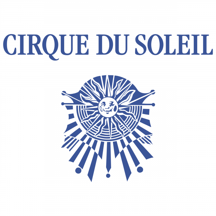 Cirque du Soleil logo blue