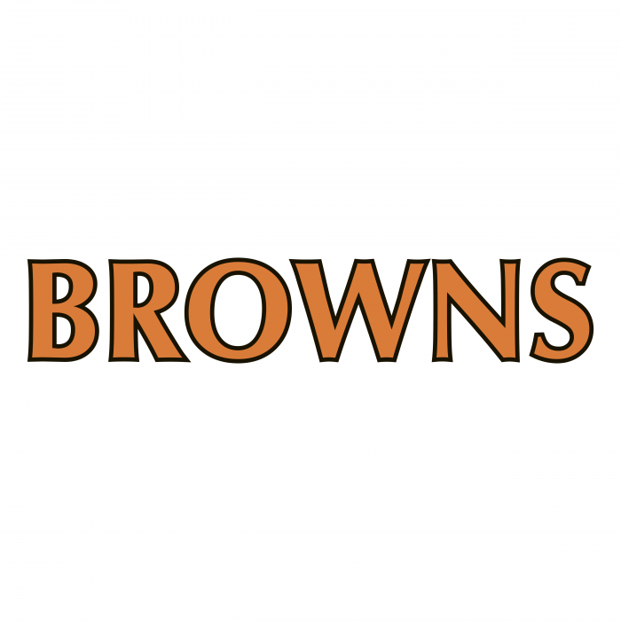 Cleveland Browns logo brown