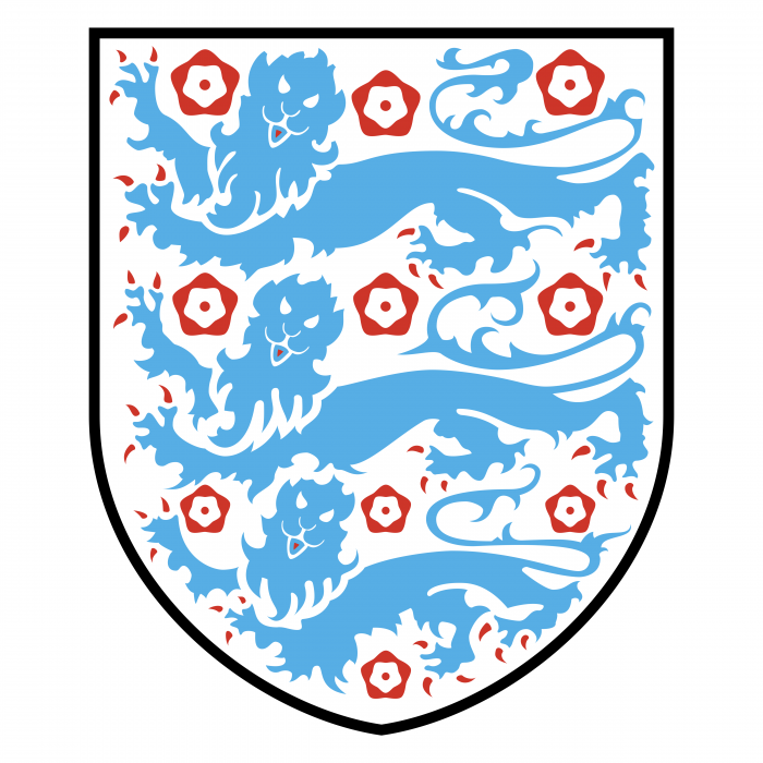 England Football Association logo blue