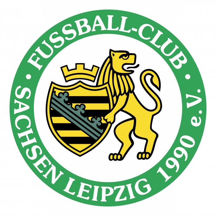 FC Saschen Leipzig logo green