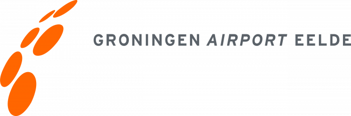 Groningen Airport logo orange