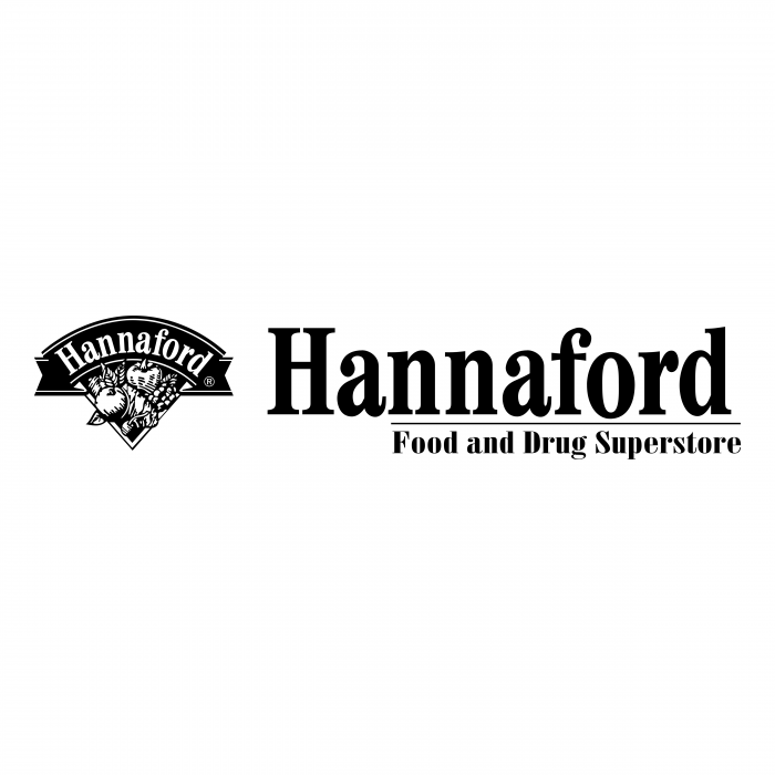 Hannaford logo black