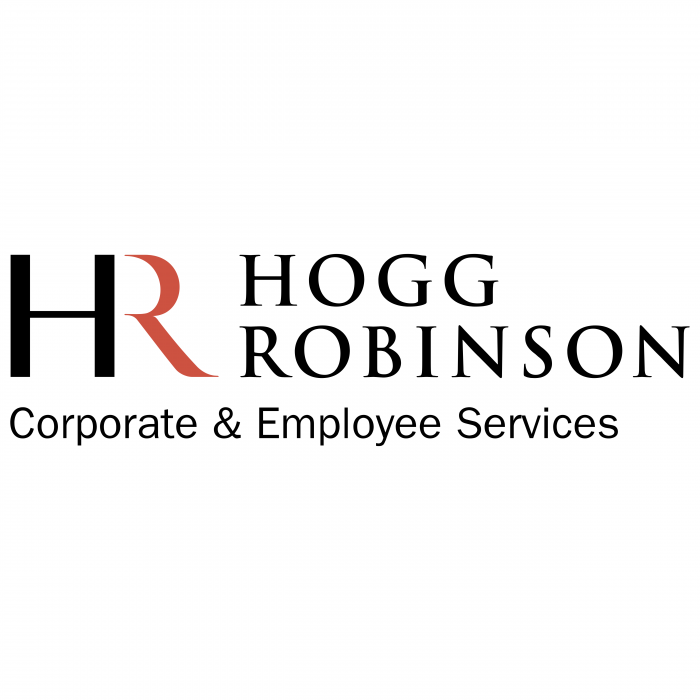 Hogg Robinson logo black