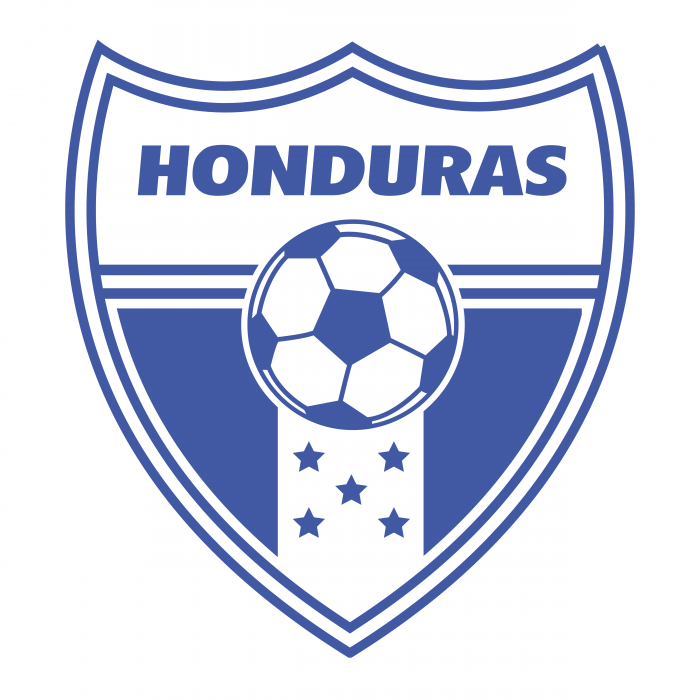 Honduras Football Association logo blue