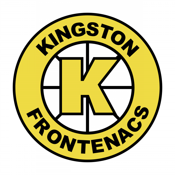 Kingston frontenacs logo yellow