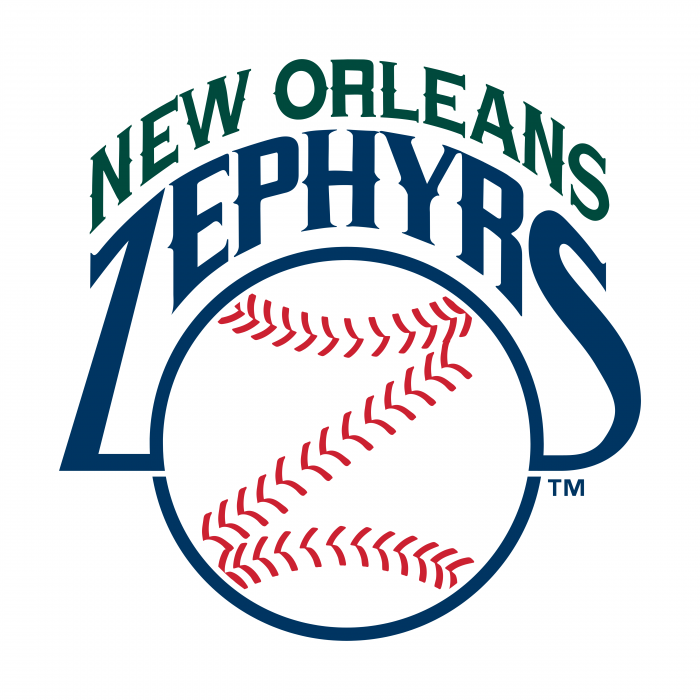New Orleans Zephyrs logo TM