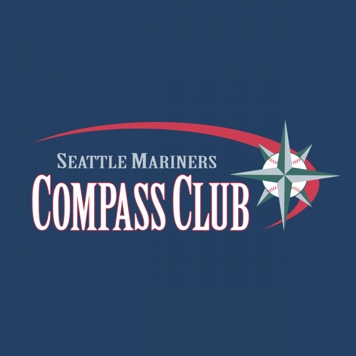 Seattle Mariners Compass Club logo cube