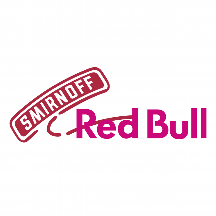 Smirnoff logo red bull