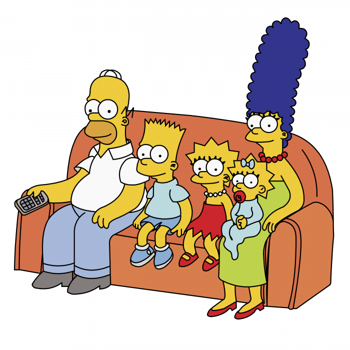 The Simpson logo family