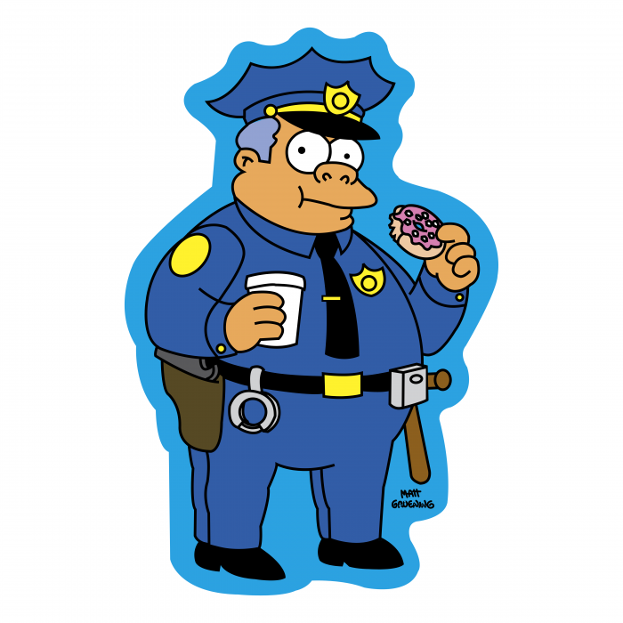 The Simpson logo police