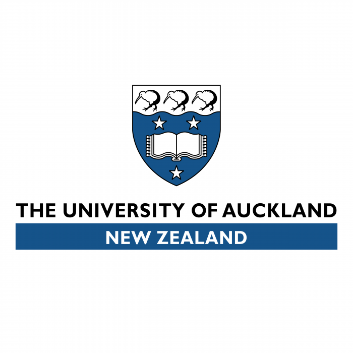 The University of Auckland logo blue