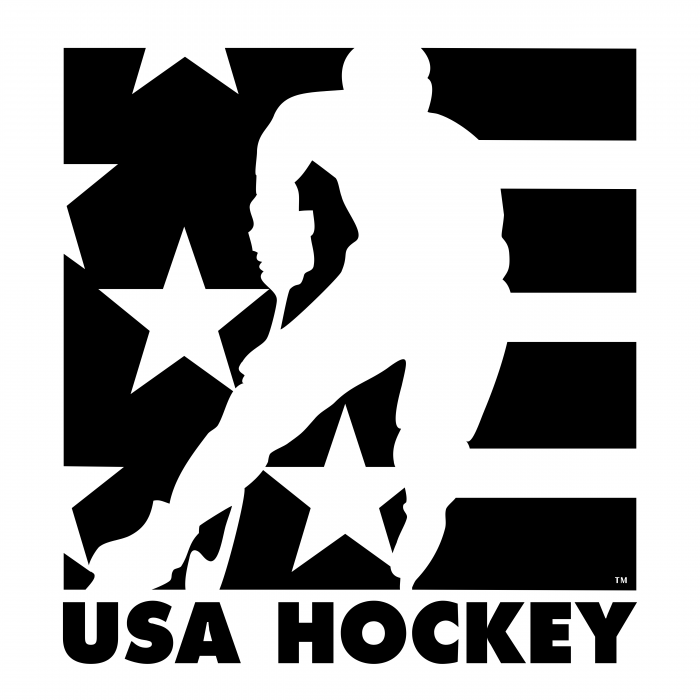 USA Hockey logo black