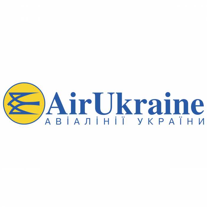 Air Ukraine logo blue