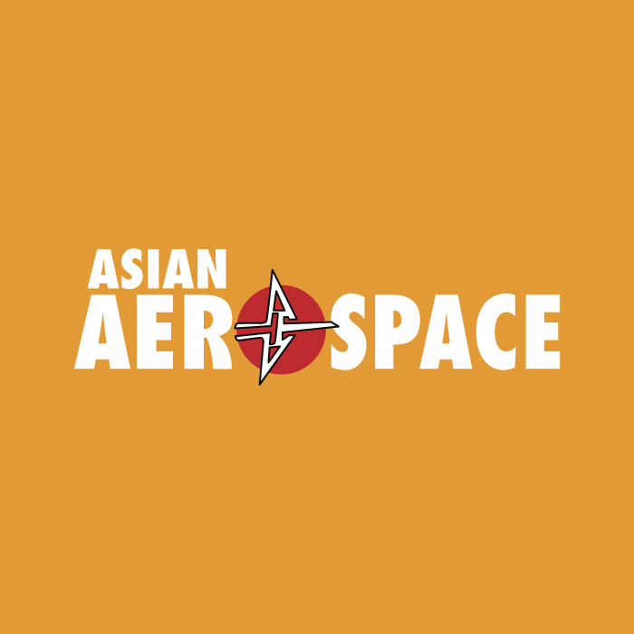 Asian Aerospace logo cube