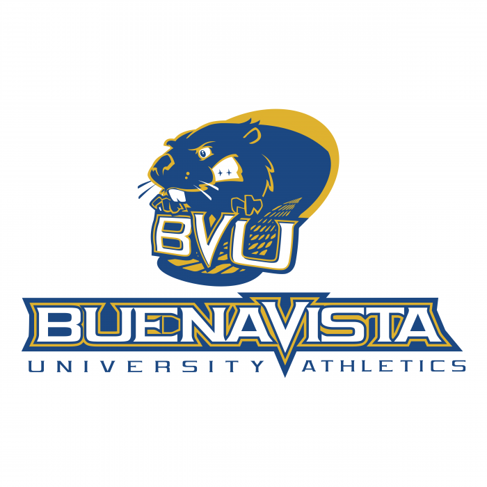 BVU Beavers logo blue yellow