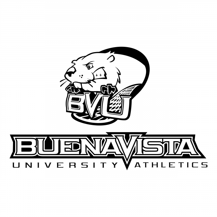 BVU Beavers logo white