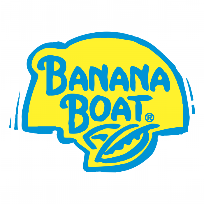 Banana Boat logo yellow
