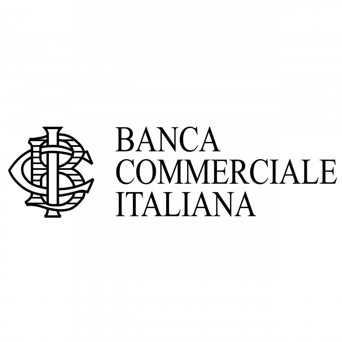 Banca Commerciale Italiana logo black