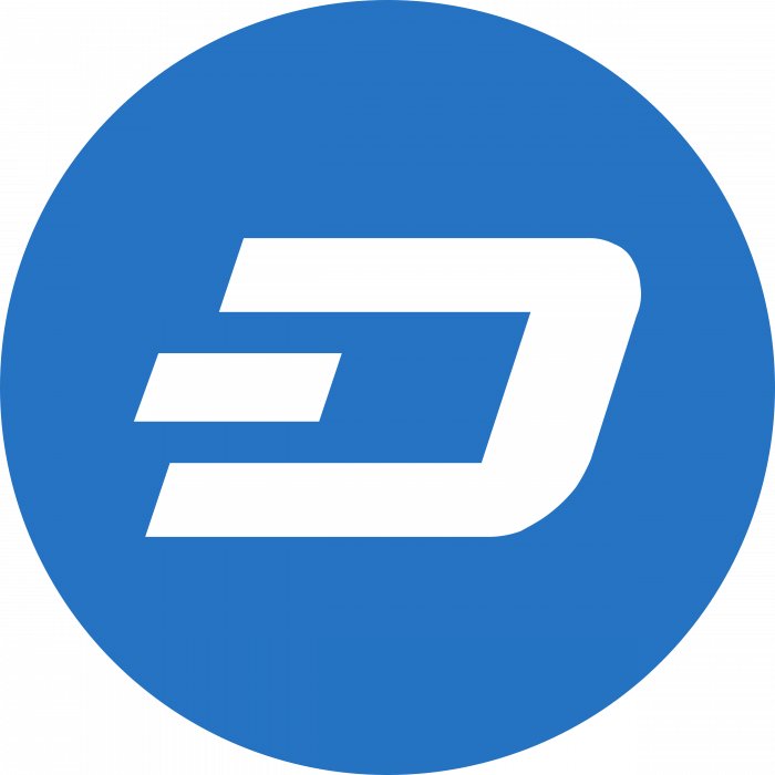 Dash logo blue