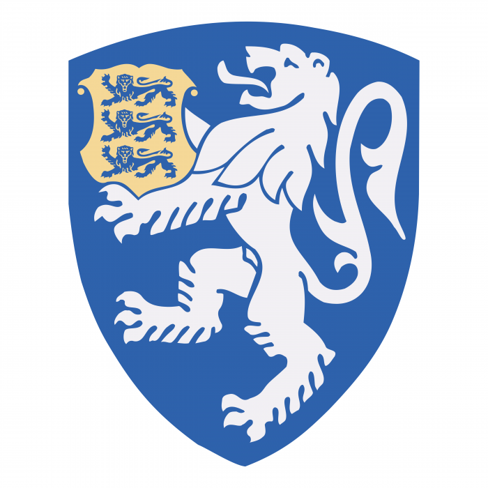 Estonian Police Department logo blue