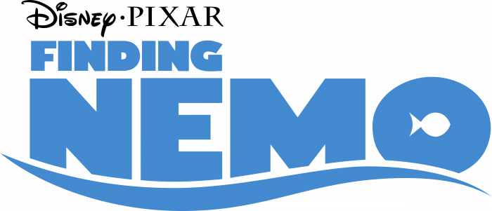 Finding Nemo logo blue