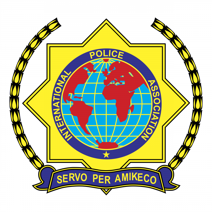 International Police Assosiation logo yellow