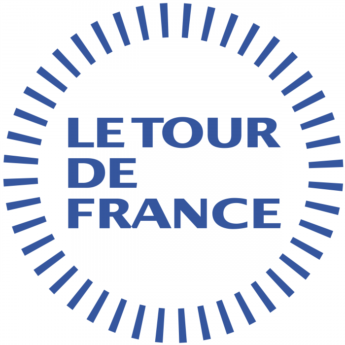 Le Tour de France logo cercle