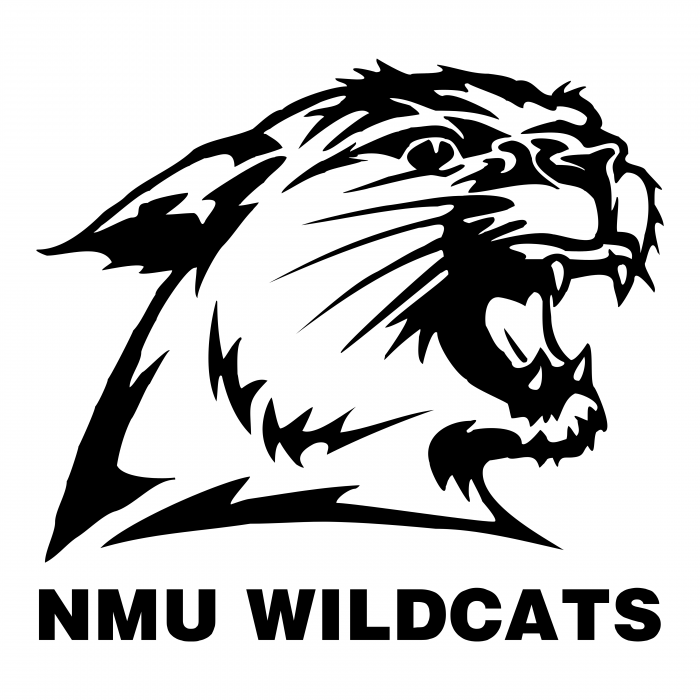 MNU Wildcats logo black