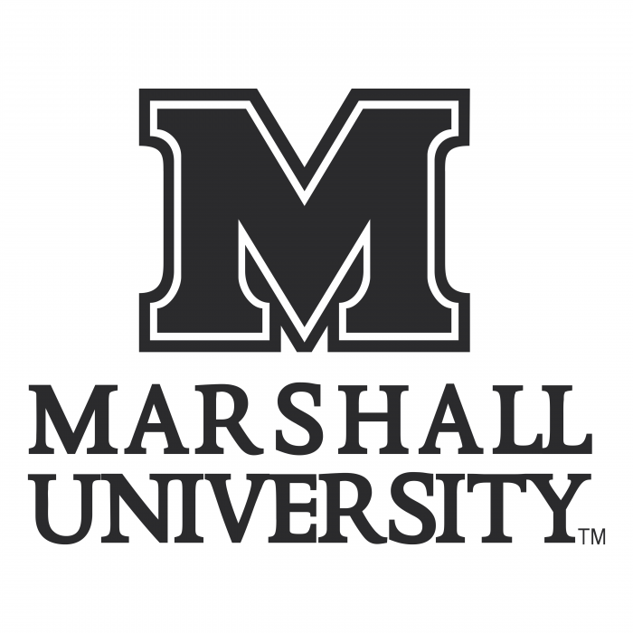 Marshall University logo black