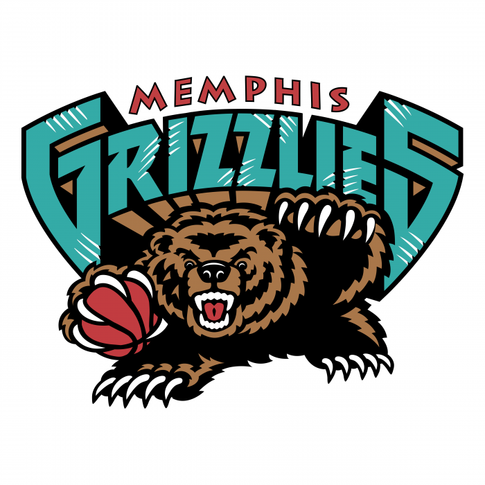 Memphis Grizzlies logo colour