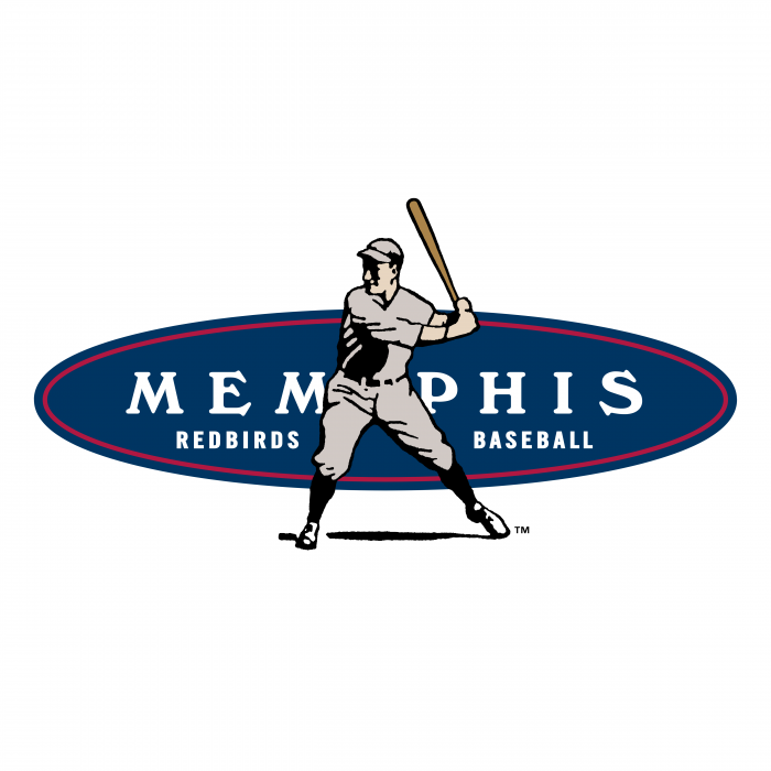 Memphis Redbirds logo colour